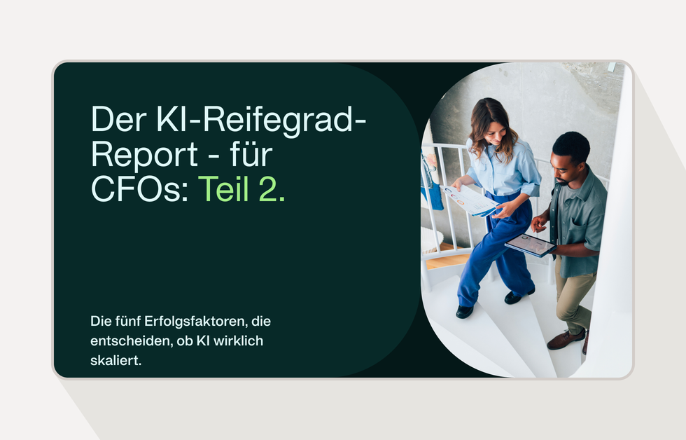 Neue Studie: 74 % der KI-reifen Finanzteams fehlen die Grundlagen, um KI zu skalieren.